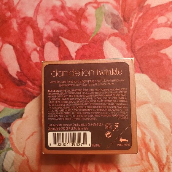 NIB Benefit Mini Dandelion Twinkle Blush Highlight - Picture 5 of 16